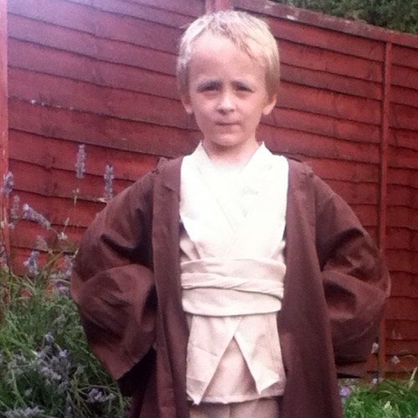 Obi Wan Kenobi Robe - Handmade In Any Size Kids Jedi robes Star Wars Costumes