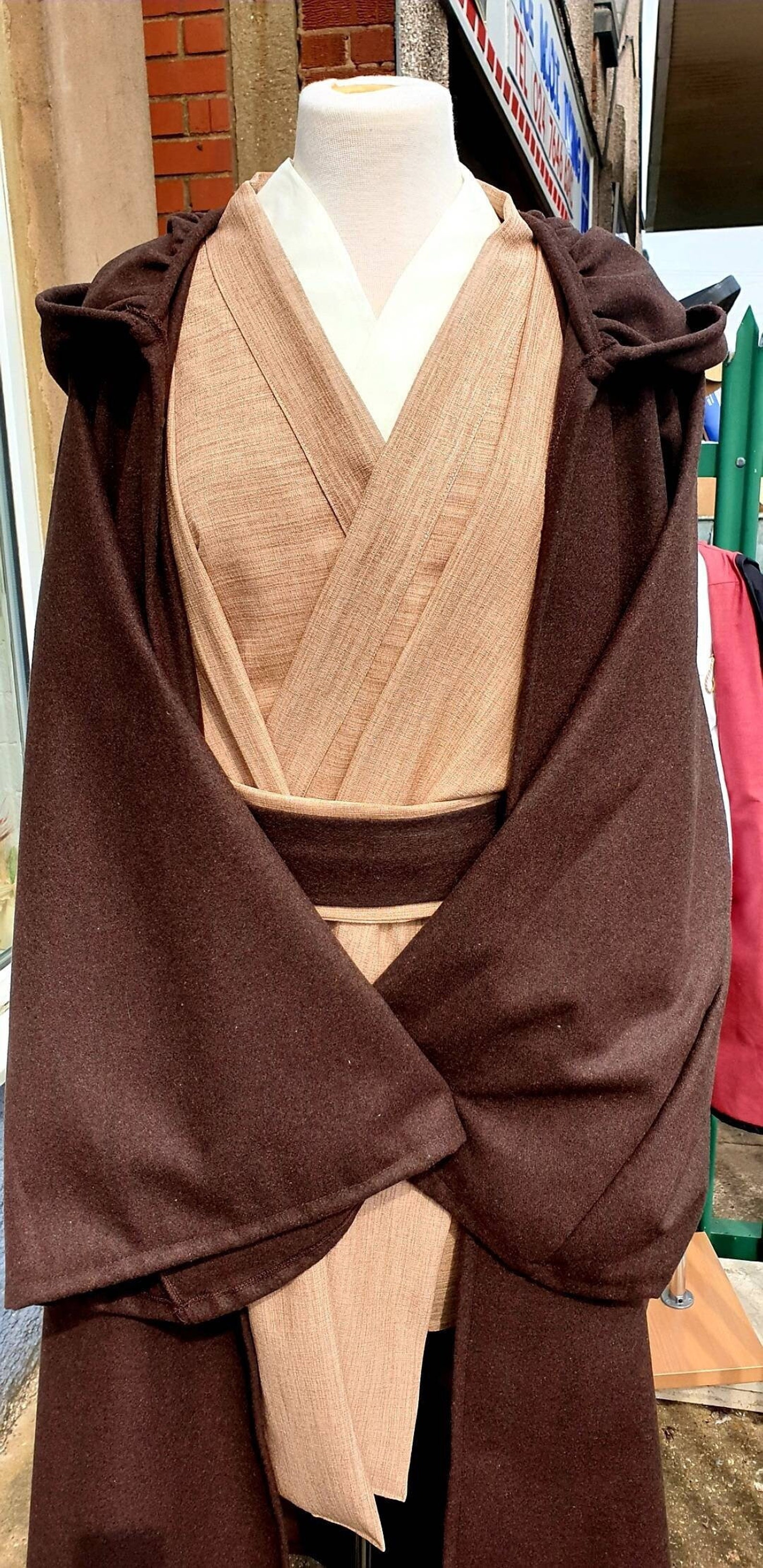 Jedi Robe (robe Only) High Quality Mixed Wool Mace Windu Cosplayers All ...