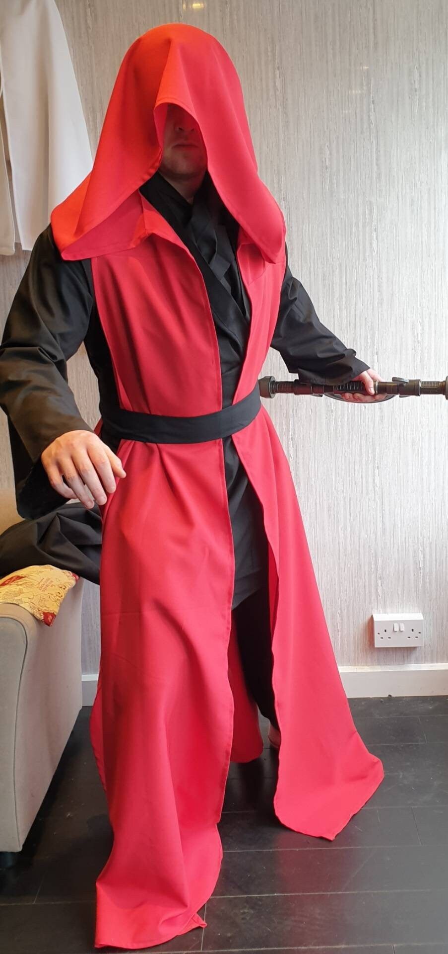 Side Robe Sith Robe Set - Dark Side Robes - Made to Measure in All Sizes and ...