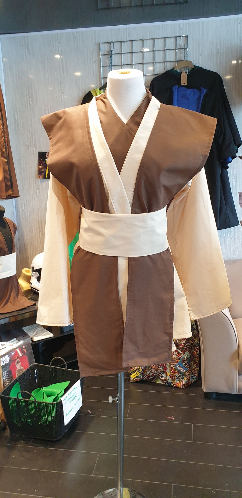 Handmade Jedi Costume Robe Set – Cosplay Outfit - USA DDP Included - Etsy