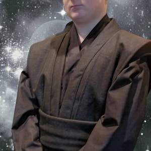 Deluxe Star Galaxy Wars Jedi Robe Costume Collection (Sith