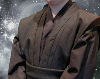 Jedi robe set. Teenager costumes, made to order - Star Wars Cosplaying - worldwide shipping - Luke Skywalker cosplaying - customs available