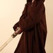 Children's Jedi robe - kids costume - Robe with hood -all sizes and various colours - Free UK delivery - worldwide shipping - cosplay 
