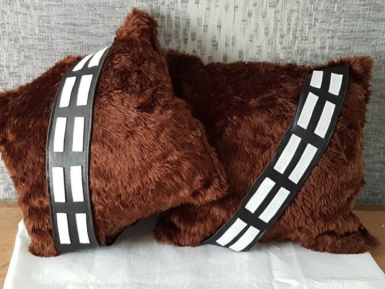 Wookie cushion hand made to order  star wars gifts and image 1