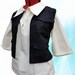 Women's Han Solo inspired Waistcoat and shirt - all sizes made to measure -star wars costumes and cosplay - worldwide shipping 