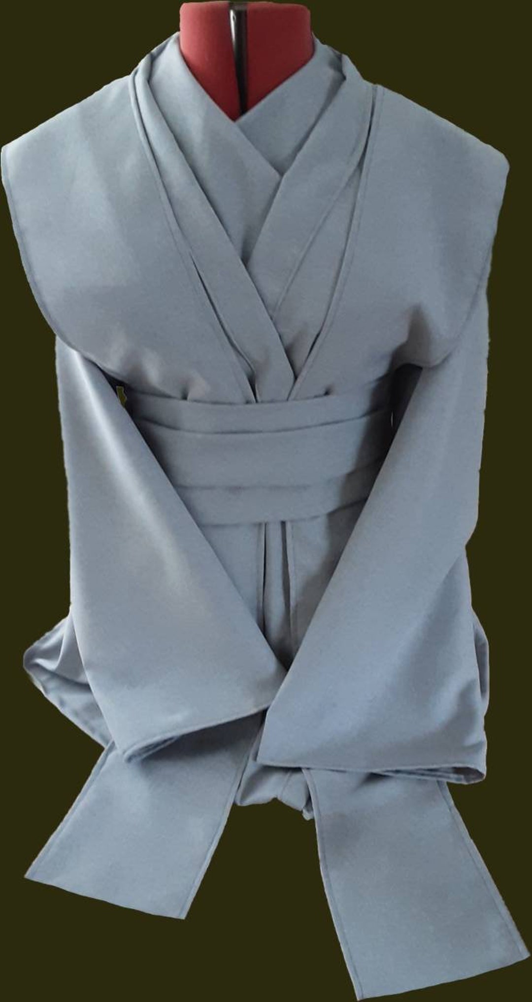 Grey Jedi Inspired Robe Set. Handmade to Order in All Sizes. Custom ...