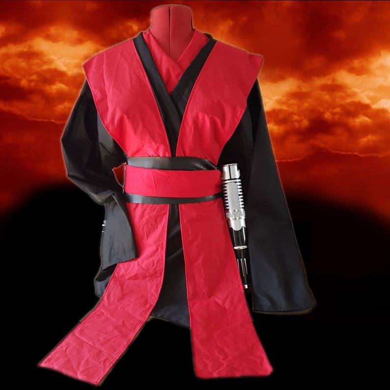 Sith robe set handmade in all sizes - star wars costumes and cosplay - worldwide shipping - custom colours 
