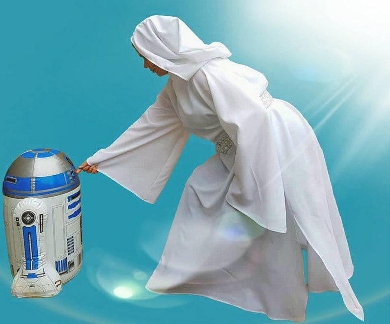 Princess Leia inspired costume deluxe handmade in all sizes star wars costume / cosplay worldwide shippimg image 2