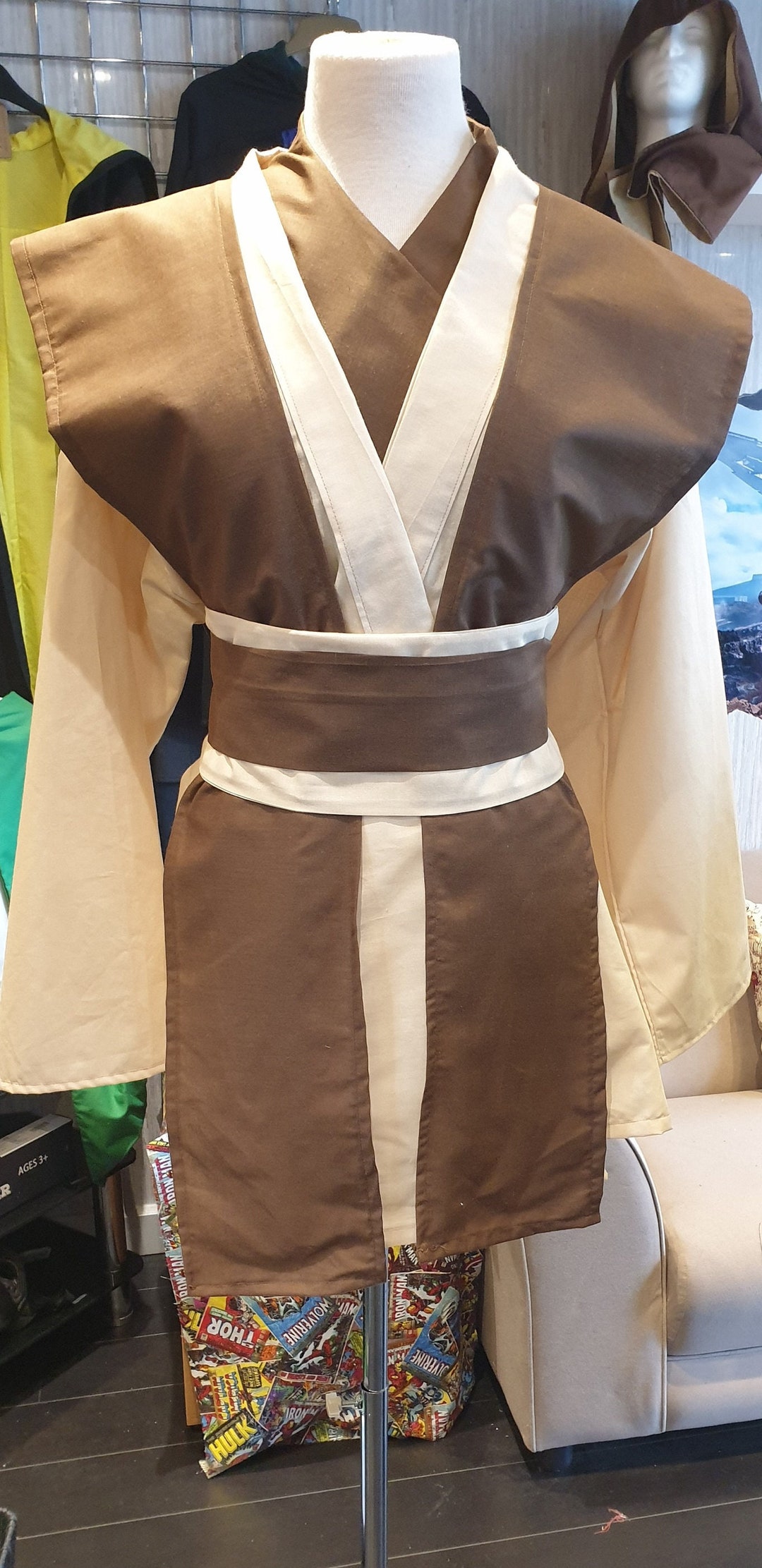Handmade Jedi Robe Set All Sizes Available Various Colours and Fabrics