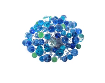 Ceiling Flush Mounted Blue Bubble Ocean Lamp