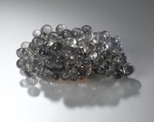 Wall sconce light with Transparent gray bubbles, up and down light for rooms, dinning room.
