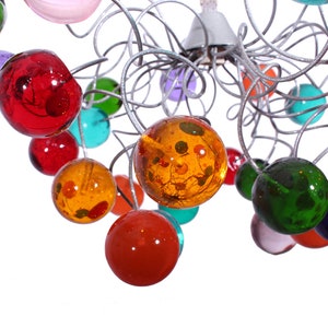 Modern Lighting with colorful bubbles Ceiling pendant lights fixture for girls bedroom, toilet or bath. image 3