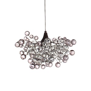 Ceiling Lamp, lighting, chandelier with Clear bubbles for children room, bedroom, bathroom or Dining table light.