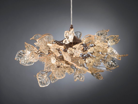 Leaf chandelier lighting best sale