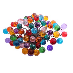 Sconce with rainbow colors bubbles for bathroom, hall entrance or room.