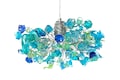 Sea Color Flower Ceiling Light: Resin Floral Pendant Lamp product logo