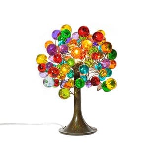 Modern Table lamp, Decorative desk lamp, bedside lamp with colorful bubbles lighter.