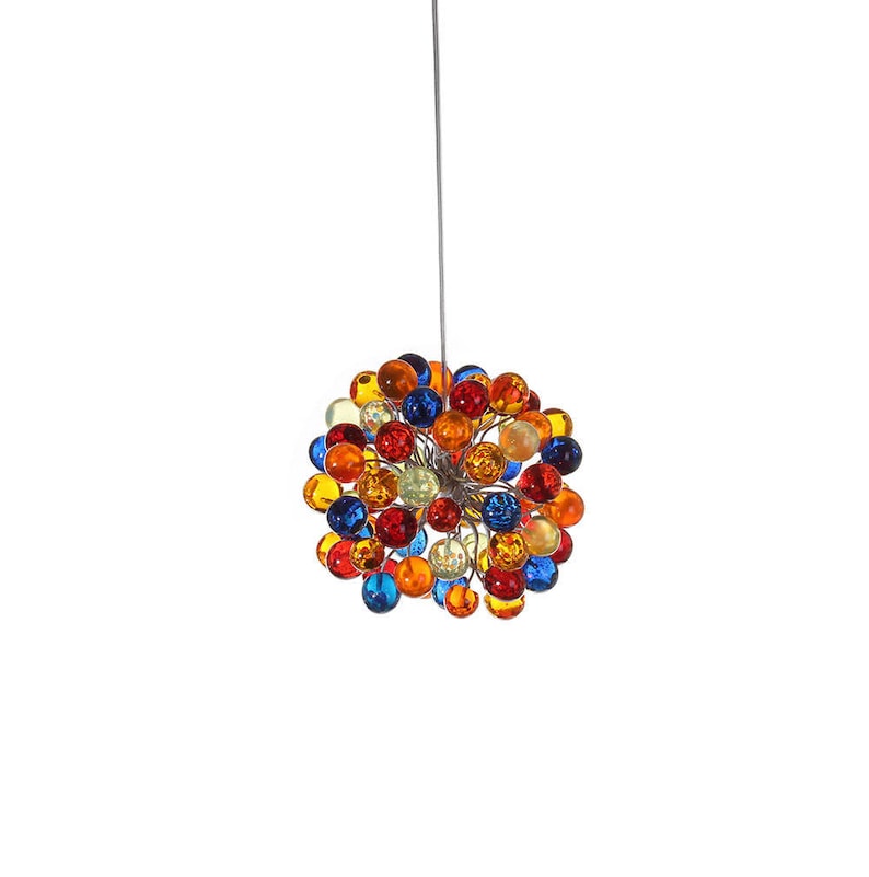 bathroom Pendant light kitchen island lighting Rainbow color bubbles light for hall or as a bedside Lighting unique pendant lights .