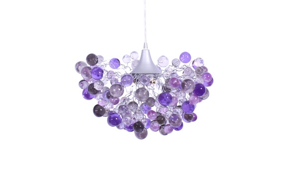 Purple Bubbles Chandelier Lighting For Children Room Or Hong Kong Purple Bubbles Chandelier Lighting For, Purple Mini Chandelier Light