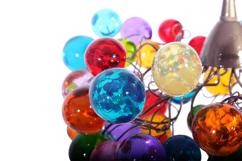 Pendant light Colorful Bubbles, Ceiling Light fixture for Kids Bedroom, Living Room image 5