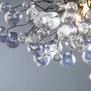 Ceiling Lamp, lighting, chandelier with Clear bubbles for children room, bedroom, bathroom or Dining table light. image 4
