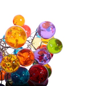 Pendant light Colorful Bubbles, Ceiling Light fixture for Kids Bedroom, Living Room image 6