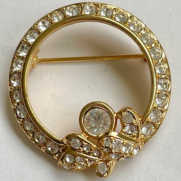 Swarovski Brooch Etsy