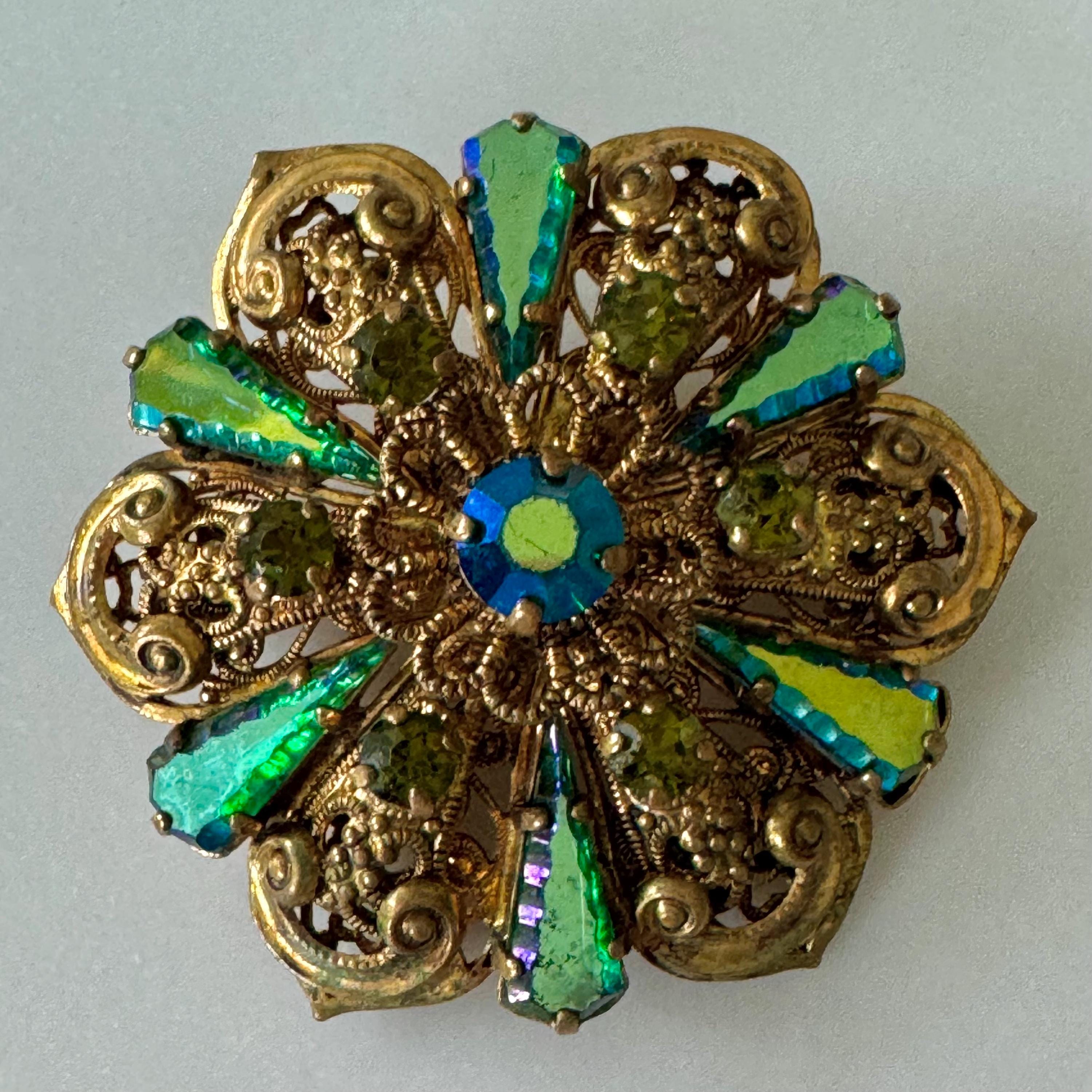 ブローチ　ドイツ　ヴィンテージ Vintage Germany Brooch - Etsy