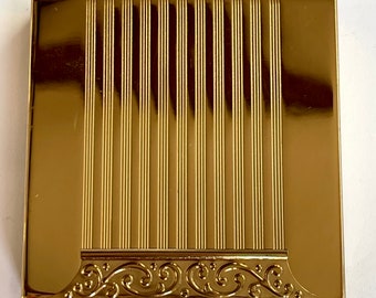 Avon Powder Compact, Vintage 1960s Art Deco Compact