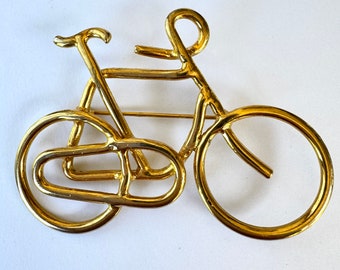 Vintage fietsbroche, fietsfiguurpin, fietsliefhebber, Schwinn Bike, Tour de France