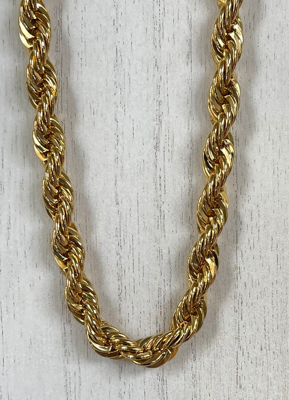 Napier Spiga Wheat Chain Necklace, Chunky Gold Cha