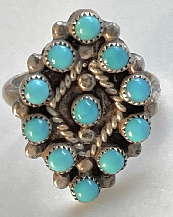 One Of The Best Vintage Native American Navajo Coral Snake Eyes Sterling Silver Ring Old One Of The Best Vintage Native American Navajo Coral Snake Eyes Sterling Silver Ring Old