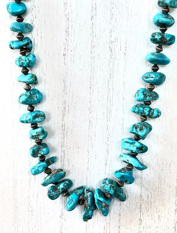 Sleeping beauty shop turquoise nugget necklace
