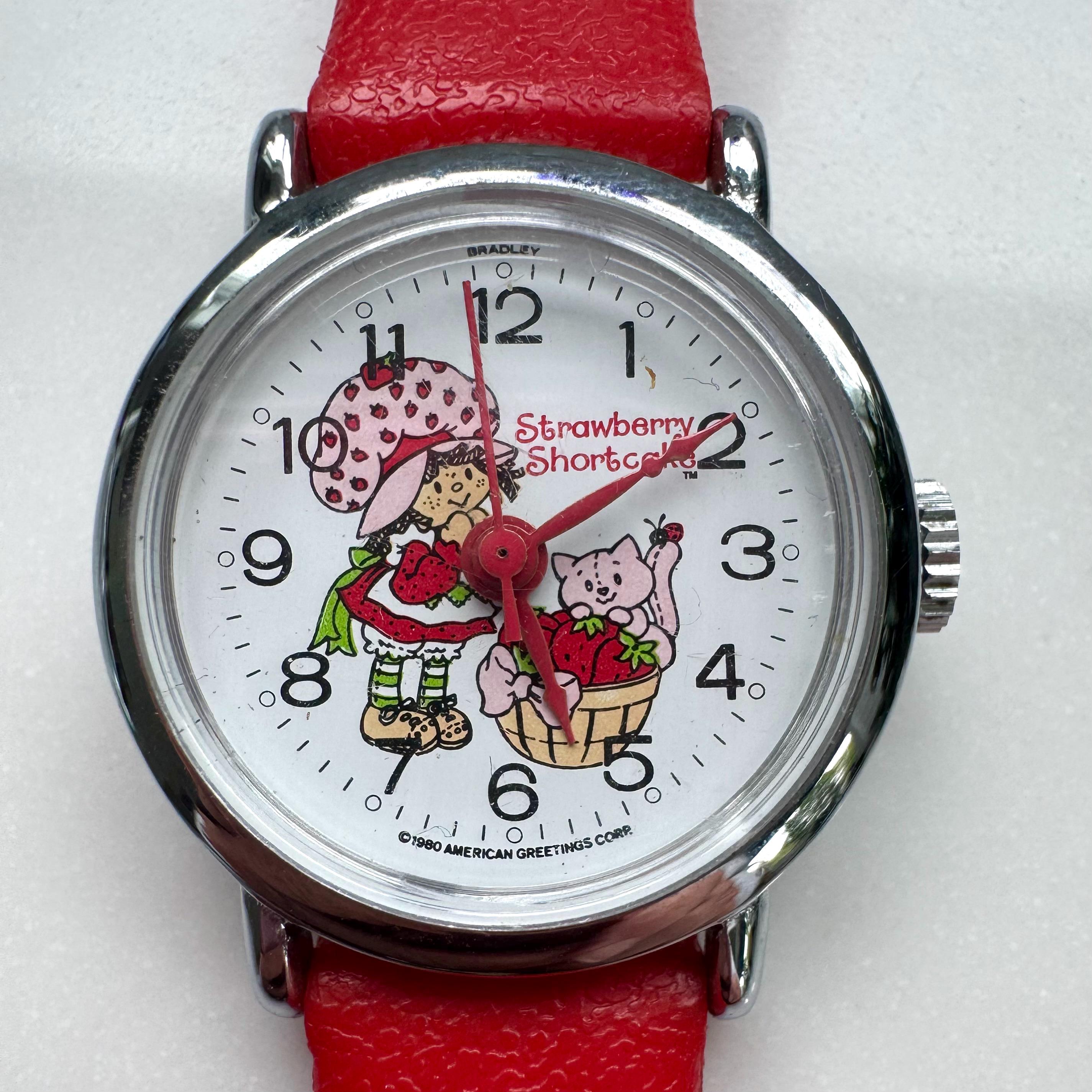 Strawberry Shortcake Watch, Bradley Time Division, Hand Wind 