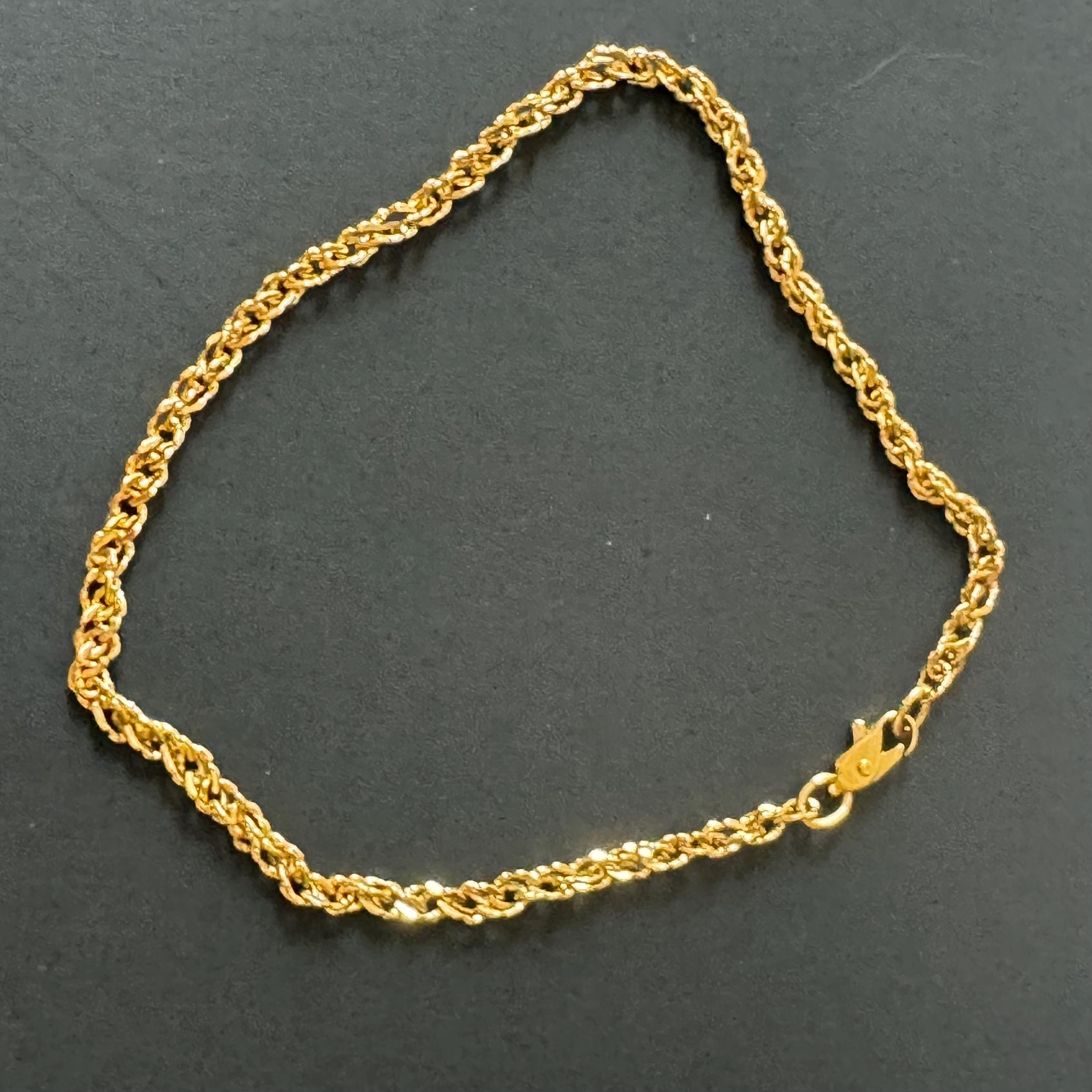 Cavigliere Ghiacciate Con Catena A Maglie Cubane In Oro - Foto 9