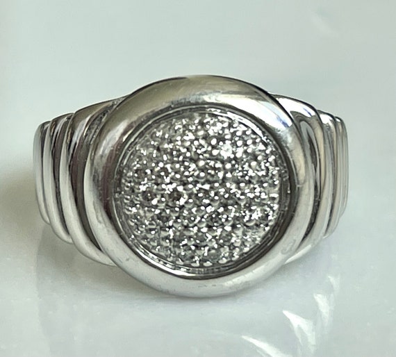 John Hardy Sterling Diamond Pave Ring Size 8 Vintage John Hardy Jewelry Etsy Canada