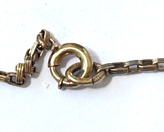 Antique Gold Filled Festoon Necklace, Art Nouveau… - image 6