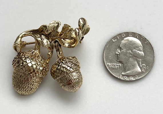 MFA Acorn Brooch, Museum Of Fine Arts Boston, Aco… - image 3