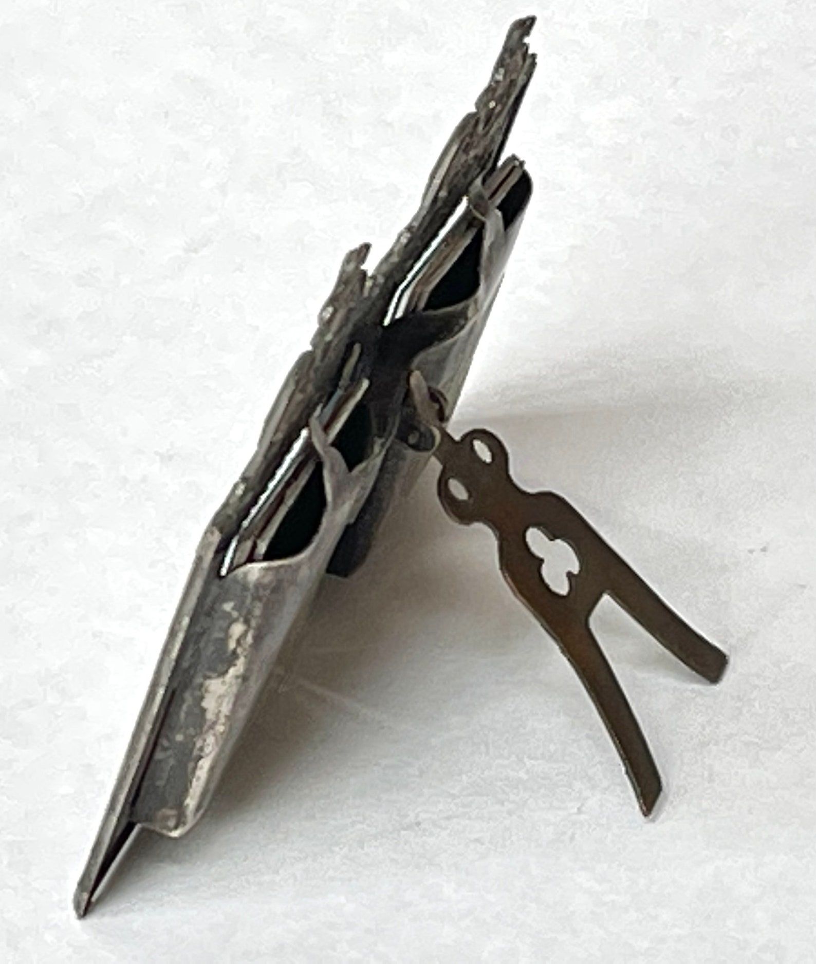 Antique Picture Frame Silver Double Photo Frame 2 1/2 Etsy