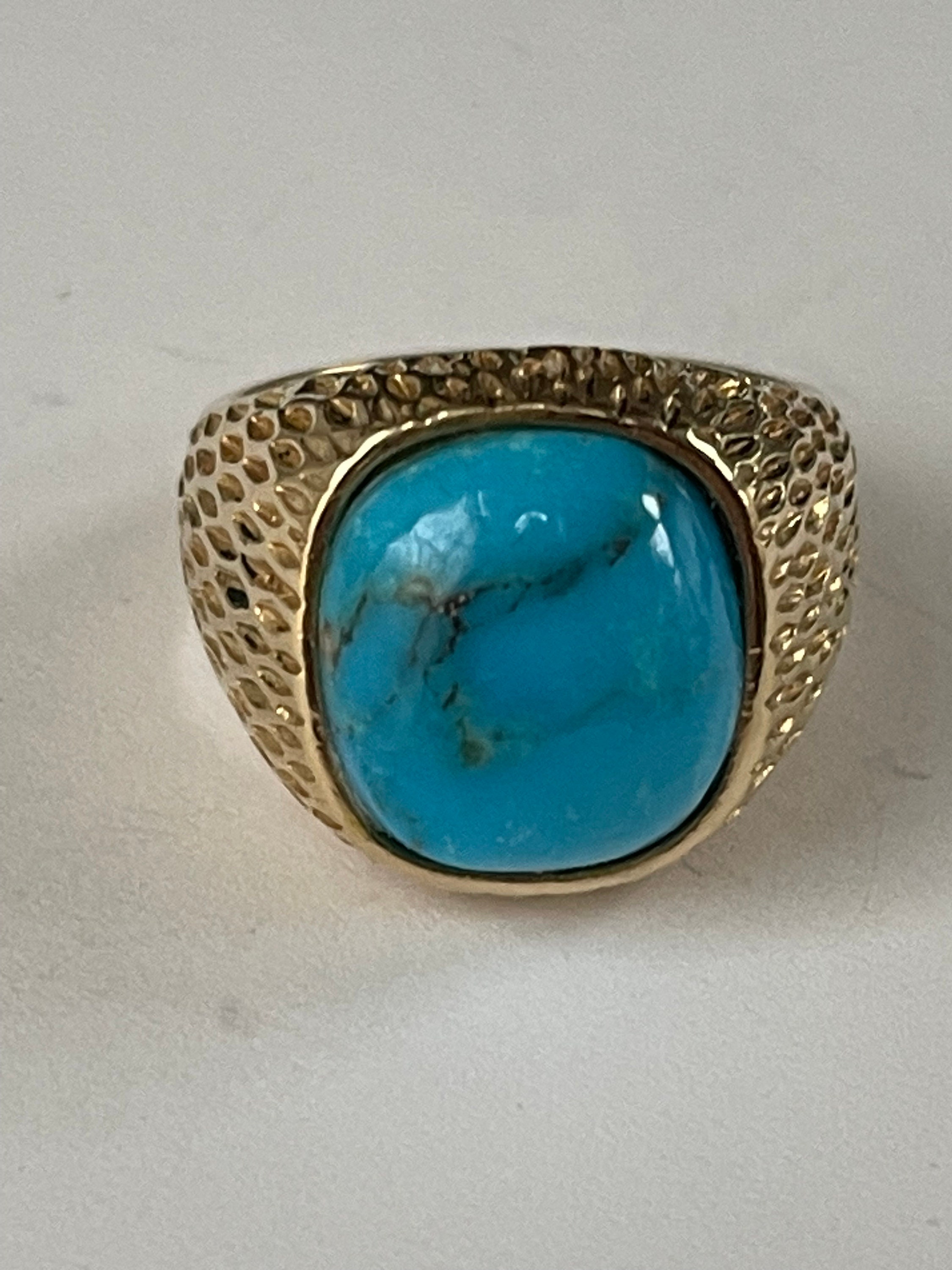 Jewelry with a Past Turquoise Ring 001-200-02651 | Georgetown Jewelers |  Wood Dale, IL