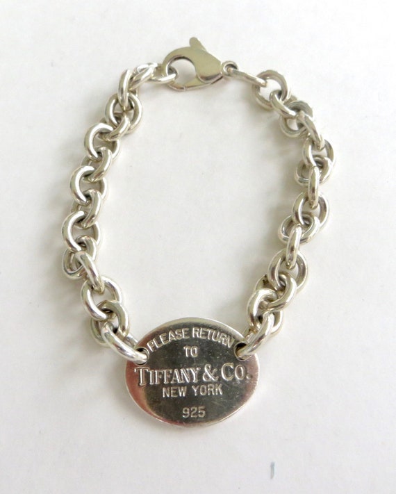 Tiffany Co. Sterling Bracelet, Please Return to Ti