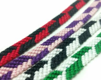 chevron bracelet, friendship bracelets, macrame bracelet, friendship gift, boho bracelet, woven bracelet, friendship gift