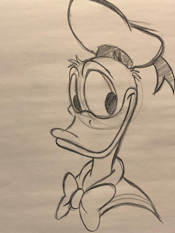 Donald Duck sketch : r/disney