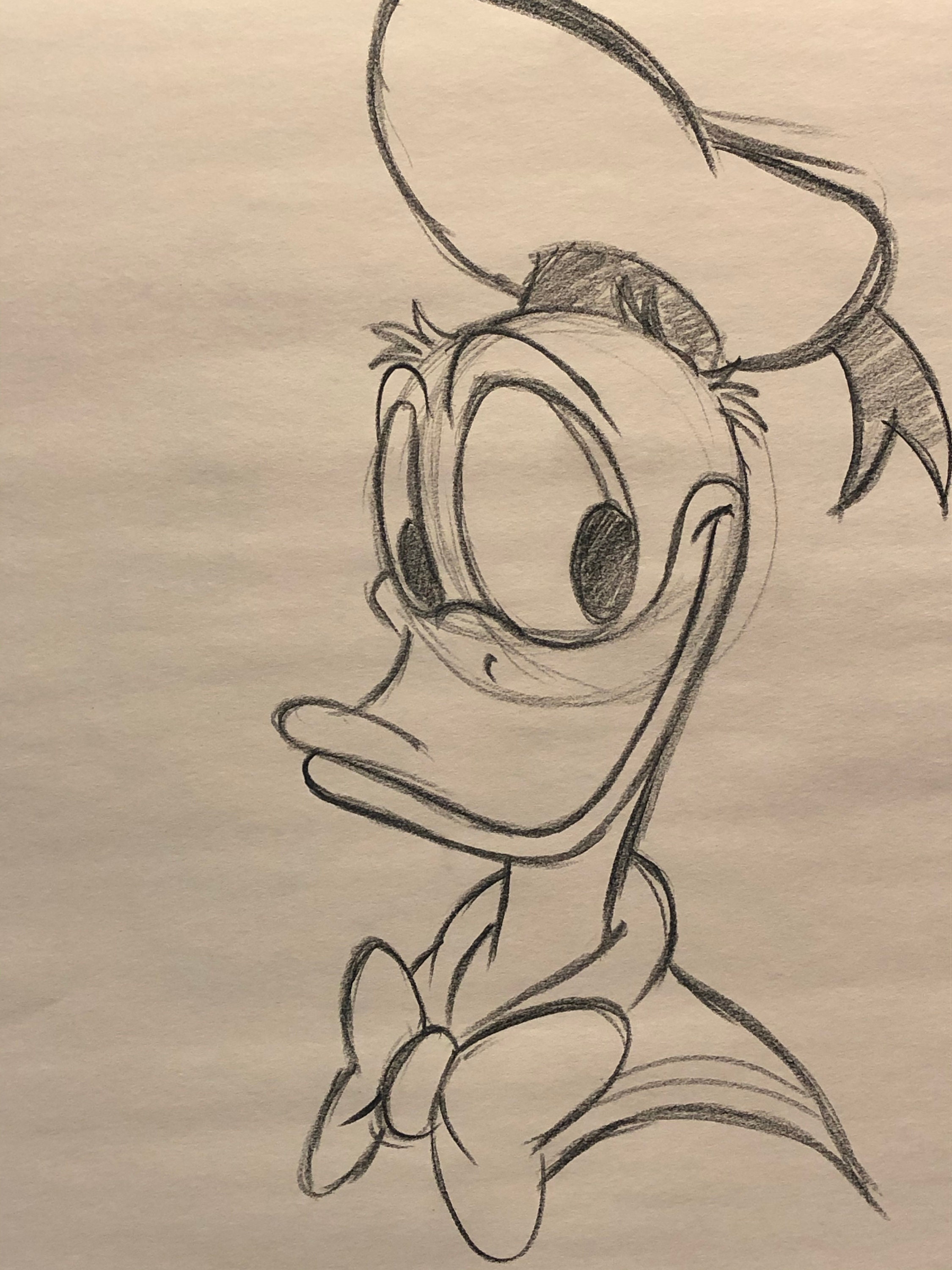 Donald Duck sketch by TedJohansson on DeviantArt