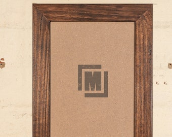 Recycled Wooden Photo Frame - Original Chocolate wax style - Australia Made - Various sizes. Darkwood stained frames, eco friendly