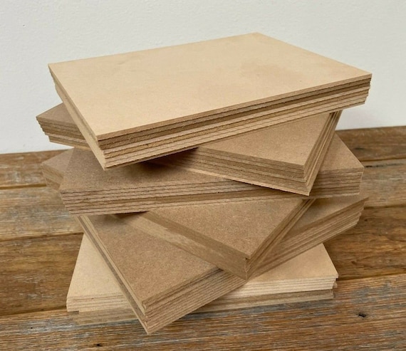 3mm MDF Board for painting, picture frame backing and other art.