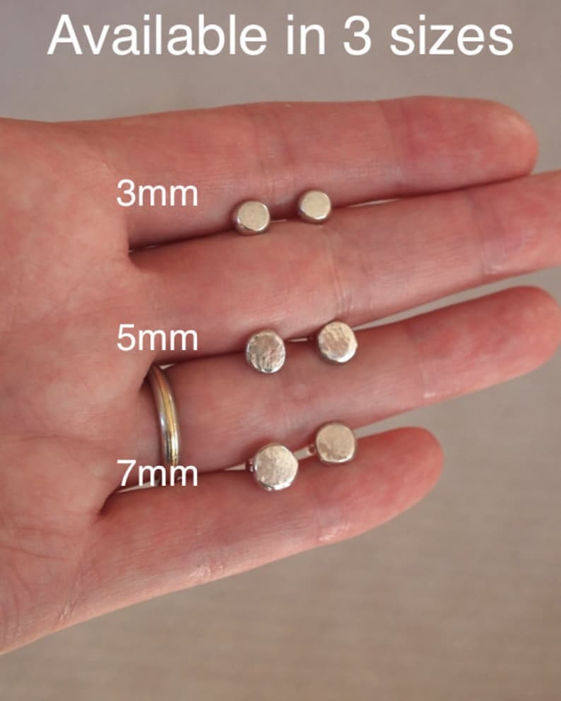 Silver Stud Earringssilver Earrings Stud Earring Earrings Etsy UK