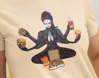 Junk Food Guide Women's Graphic T-shirt - Etsy