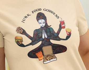 Junk Food Guide Women's Graphic T-shirt - Etsy