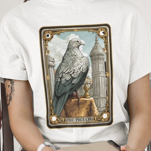Pigeon Shirt, The Pigeon Tarot Card Shirt, Pigeon Lover Gifts Bird Lover